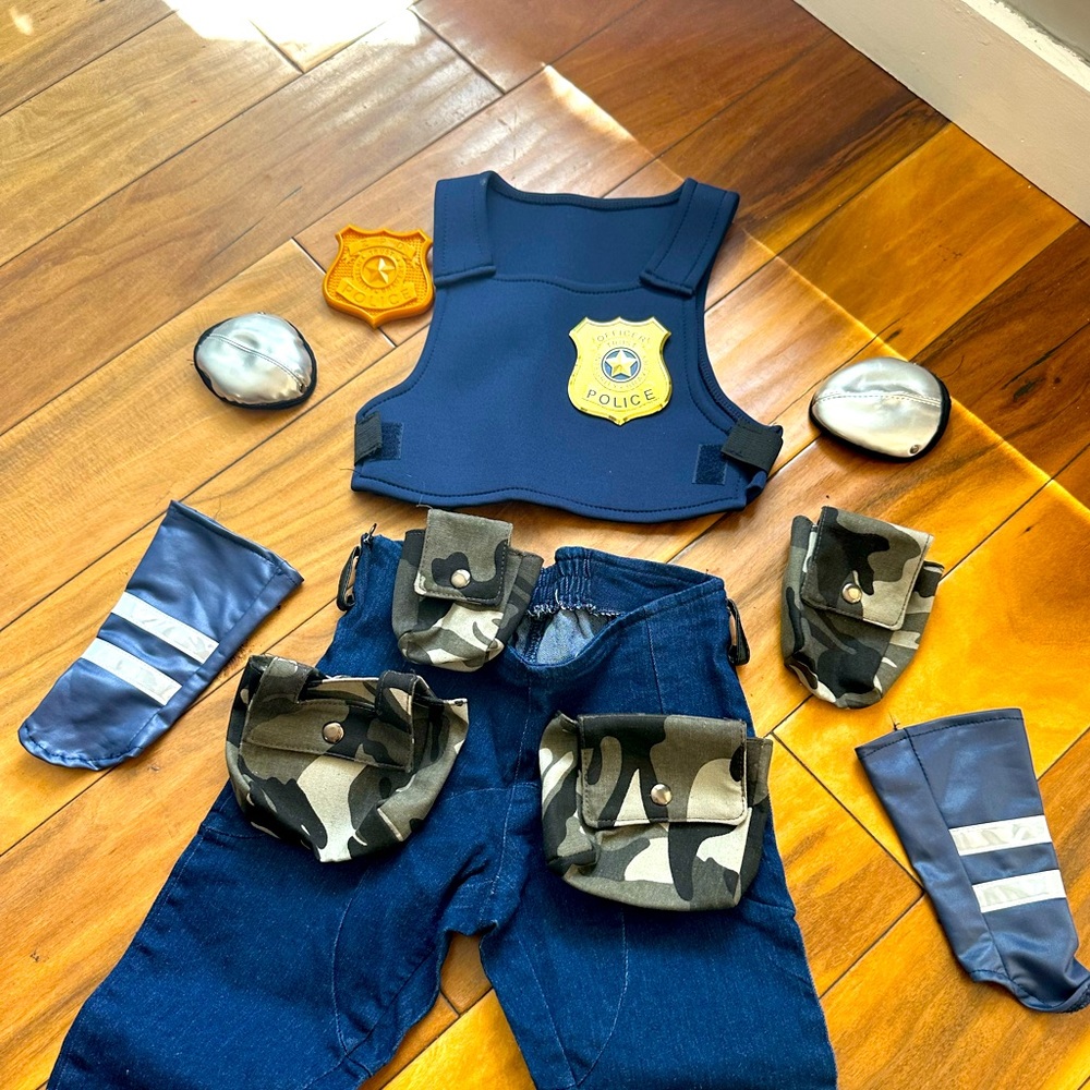 Police officer outfit 3-5 years old